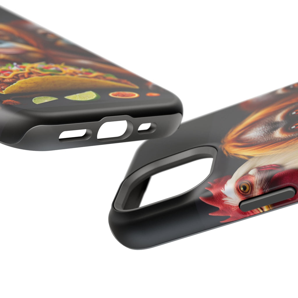 Colorful Animal iPhone Case, Fun Phone Cover, Monkey Taco Design, Cute Phone Accessory, Unique Gift for Animal Lovers, Protective Shell