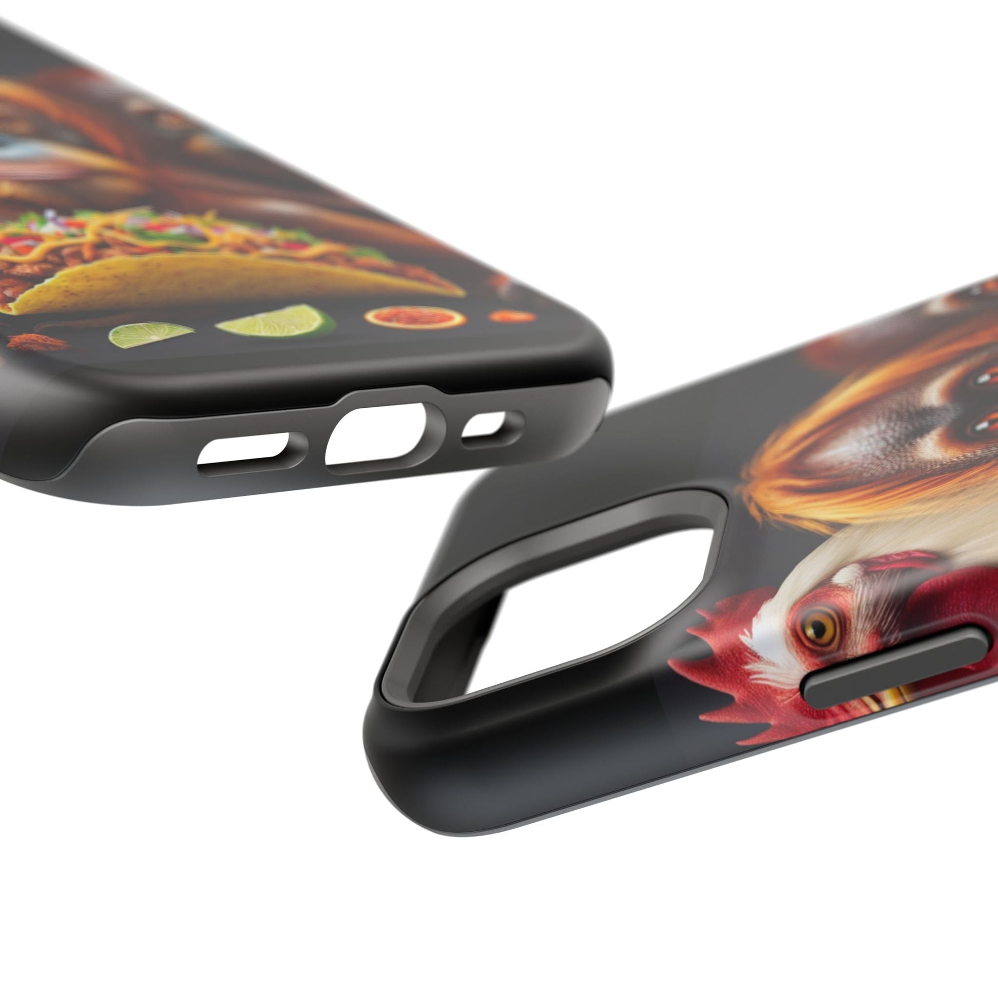 Colorful Animal iPhone Case, Fun Phone Cover, Monkey Taco Design, Cute Phone Accessory, Unique Gift for Animal Lovers, Protective Shell